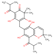 4-[(5,7-dihydroxy-8-isobutyryl-2,2-dimethyl-2h-chromen-6-yl)methy L]-3,5-dihydroxy-2-isobutyryl-6,6-dimethyl-2,4-cyclohexadien-1-on E