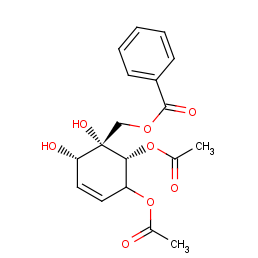 [(1S,2S,6R)-5,6-diacetyloxy-1,2-dihydroxy-1-cyclohex-3-enyl]methyl ben zoate