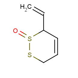 6-ethenyl-3,6-dihydrodithiine 1-oxide