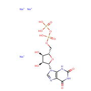xanthosine 5'-(trihydrogen diphosphate), trisodium salt