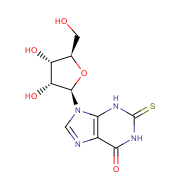 xanthosine, 2-thio-