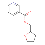 Oxolan-2-ylmethyl Pyridine-3-carboxylate
