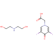 diethanolamine; iodopyracet