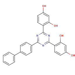 1,3-benzenediol, 4,4'-(6-[1,1'-biphenyl]-4-yl-1,3,5-triazine-2,4-diyl)bis-
