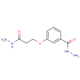 m-(3-hydrazino-3-oxopropoxy)benzohydrazide