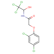 2-(2,4-dichlorophenoxy)-n-(2,2,2-trichloro-1-hydroxyethyl)acetamide