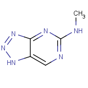 v-triazolo[4,5-d]pyrimidine, 5-methylamino-