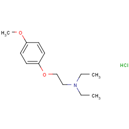 N,​N-​Diethyl-​2-​(4-​methoxyphenoxy)​-​ethanamine hydrochloride