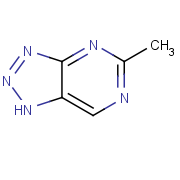 v-triazolo[4,5-d]pyrimidine, 5-methyl-