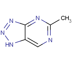 v-triazolo[4,5-d]pyrimidine, 5-methyl-