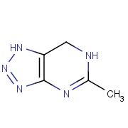 v-triazolo[4,5-d]pyrimidine, 6,7-dihydro-5-methyl-