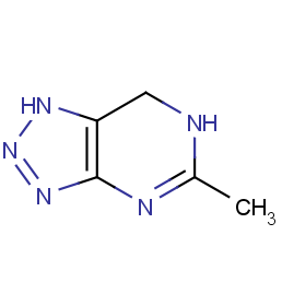v-triazolo[4,5-d]pyrimidine, 6,7-dihydro-5-methyl-