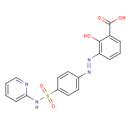(5e)-6-oxo-5-[[4-(pyridin-2-ylsulfamoyl)phenyl]hydrazinylidene]cyclohexa-1,3-diene-1-carboxylic Acid