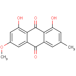 1,8-dihydroxy-3-methoxy-6-methylanthracene-9,10-dione