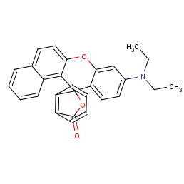 9'-(diethylamino)spiro[2-benzofuran-3,12'-benzo[a]xanthene]-1-one