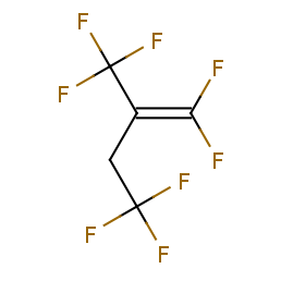 1,1,4,4,4-pentafluoro-2-(trifluoromethyl)but-1-ene