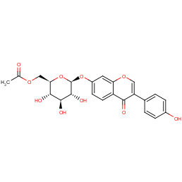 6''-o-acetyldaidzin