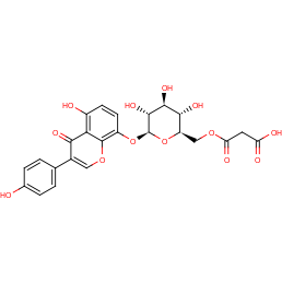 6''-o-malonylgenistin