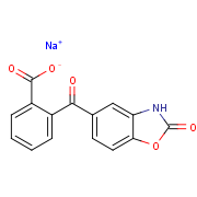 o-(2-Oxo-2,3-dihydrobenzoxazol-5-ylcarbonyl)benzoic acid sodium salt