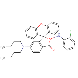 9'-[9H] xanthen]-3-one,3'-chloro-6'-(dibutylamino)-2'-(phenylamino)-Spiro [isobenzofuran-1(3H)