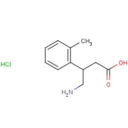 b-(aminomethyl)-2-methyl-benzenepropanoic acid hydrochloride